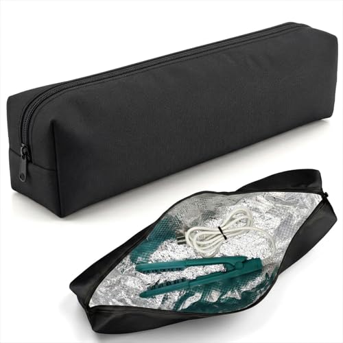 Bolsa organizadora resistente al calor para herramientas de peinado miniatura 1