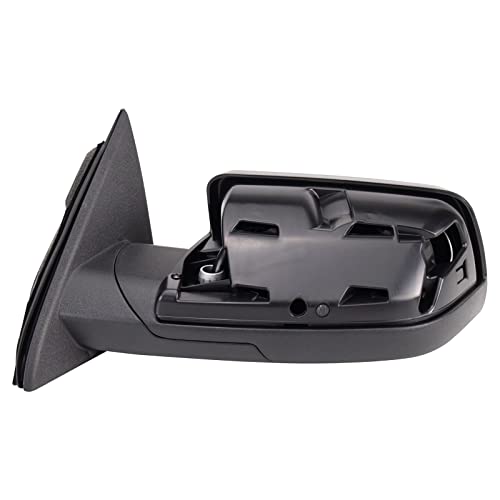 TRQ Driver Side Power Heated Memory Mirror Smooth Black Paint to Match Compatible with 2013-2019 Ford Flex FO1320622 by TRQ - Image 7