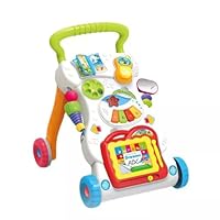 Blendra Baby Walker First Steps Baby Push Along Walker for Boys and Girls 6 Months+ with Detachable Drawing Board,Piano,Phone,Stroller Toddler Walker for Steps