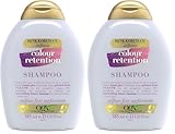 OGX Colour Retention shampoo with bond plex technology 385ml, packaging may vary (Pack of 2)