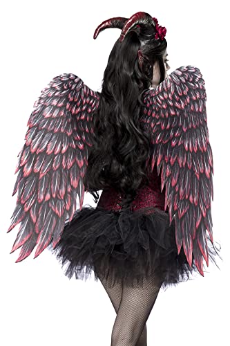 Rose Devil kit complet M pour costume bicolore sans couture fragile