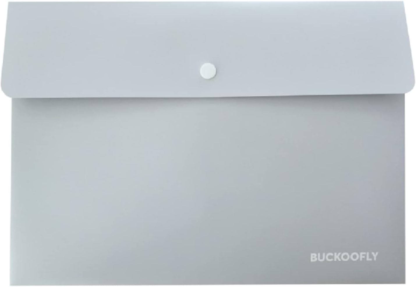 Expanding File Folder 1 Pocket Plastic Envelope File Organizer with Smap Button Closure Portable A4 Size Desktop Document Storage for Coupon Invoice Receipt Cards Tickets Business Study Home Work