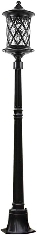 GUOCC Creative Pillar Lamp Lantern E27 European Outdoor Community Park Villa Garden Patio Light Lawn Street Lamp Waterproof Hotel Villa Landscape Column Lamp High Pole Lighting Lights Fixture