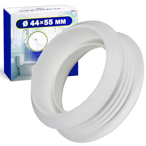 Anschlussstück Ø 44 x 55 mm für den Anschluss der Toilette an das Spülrohr - MONTERAL