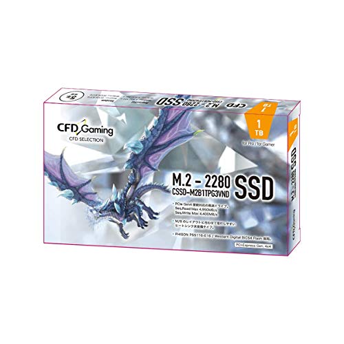 Amazon | CFD販売 PG3VNDシリーズ 1TB (読取り最大 4,950MB/秒) M.2