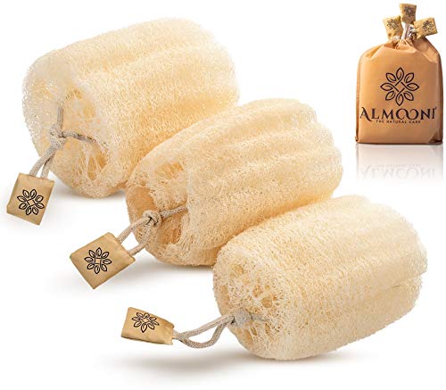 Almooni Egyptian Loofah Body Scrubber - Thumbnail 3