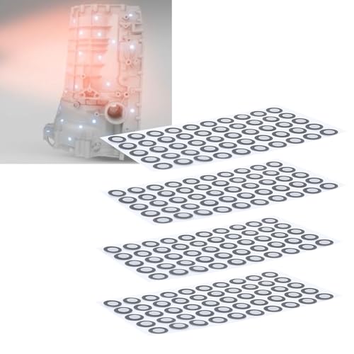 3D-Scan-Marker 3D-Scanner-Marker 500 Stück Hohes Reflexionsvermögen Präzises Scannen Mit Inneren 6 Äußeren 10 Für 3D-Scan-Punkt