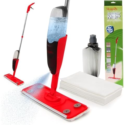 Mopplex Spray Mop with Disposable Sheets Cover