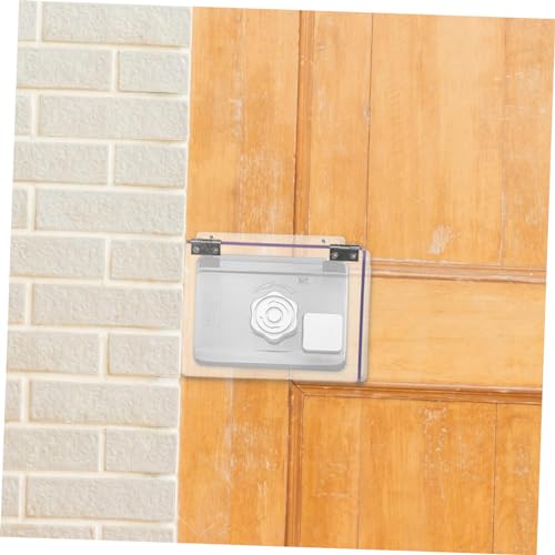 Angoily 4 Unidades De Capa À Prova D'Água Para Máquina De Controle De Acesso Fechaduras De Porta Ca