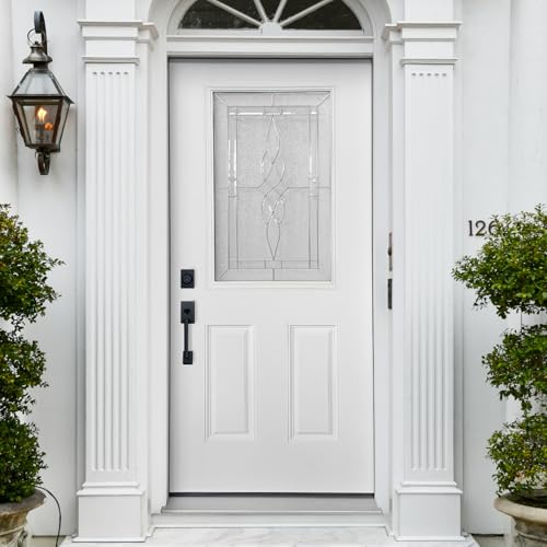 CYNERDOR 36x80 Fiberglass Prehung Exterior Door