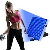 Bräunungslicht Solarium Portable Tanning Lamp für Home Gesichtsbräunung Tageslicht für Gesicht und Körper für zu Hause with Adjustable Stand and Hanging Hooks (Blau)