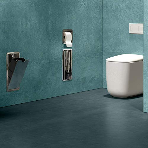 Porta scopino wc | Scopino bagno con portascopino