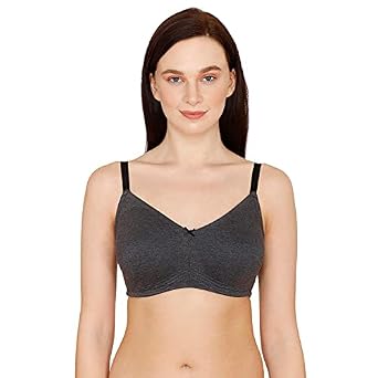Ulla Women's Wire Free Bra 3628 - Full Figure Non-Wired Comfort Bra With 3-Section Cups & Adjustable Straps - View #4
