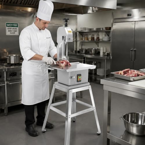 Electric Meat Bandsaw with Stand
