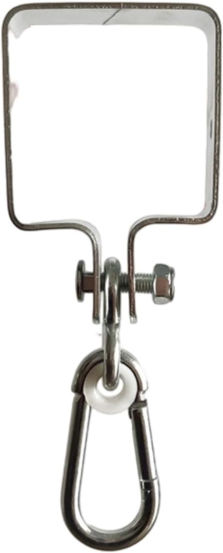 Heavy Duty Outdoor Swing Chain Connectors Hanger Hooks Stainless Hardware for Backyard Playgrounds 200kg Capacity Outdoor Playgrounds Hooks