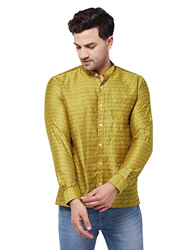 Image of VASTRAMAY Men's Solid Regular Fit Shirt