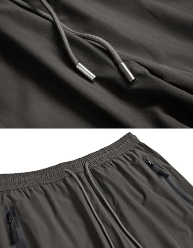 Calça masculina leve, de secagem rápida, caminhada, corrida, esportes ao ar livre, respirável, bolso