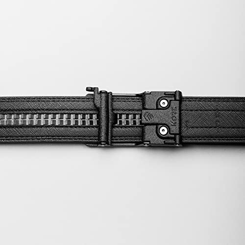 Kore Tactical Gun Belt | X2 Buckle & Black Reinforced Tactical Belt (Fits 24" To 54") #TOP2