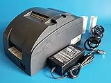 Epson TM-U220B M188B POS Receipt Printer USB Interface - Red & Black Ribbon - with Power Supply (Ren