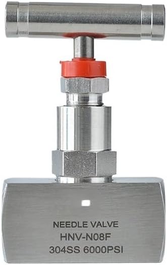 1/4" 3/8" 1/2" BSP NPT Female High Pressure Stainless Steel 304 Shut Off Needle Globe Valve J13-320P Crane Flow Control(3/8",BSP)