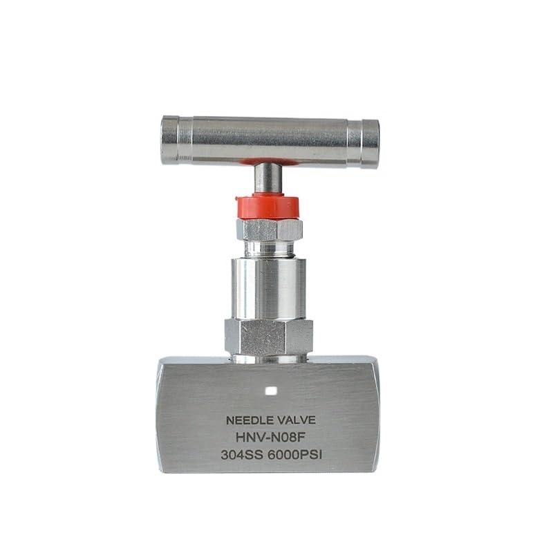 Válvula de aguja NPT acero inoxidable 304 control de flujo alta presión