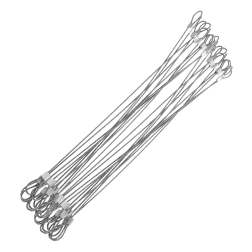 VALICLUD 20 Stück Sicherheitskabel mit Schlaufe