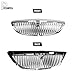 Perfit Liner Front Chrome Grille Compatible With 2003-2011 LINCOLN Town Car EXCEPT LIMITED EDITION Fits FO1200403 6W1Z8200AA