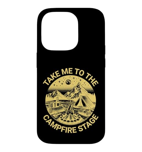 Fun Folk Music Camping Trip Take Me To The Campfire Stage �X�}�z�P�[�X iPhone 14 Pro �p