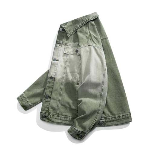 Veste en jean homme coupe ample et col rabattu chic - 6