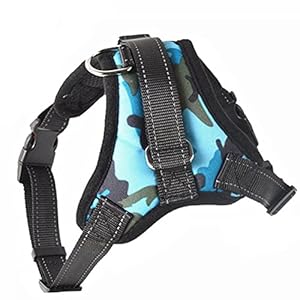 Dog harness Adjustable Straps For Dogs And Cats, Reflective And Breathable Straps, Vests For Big And Small Dogs, Pet Supplies-D,M
