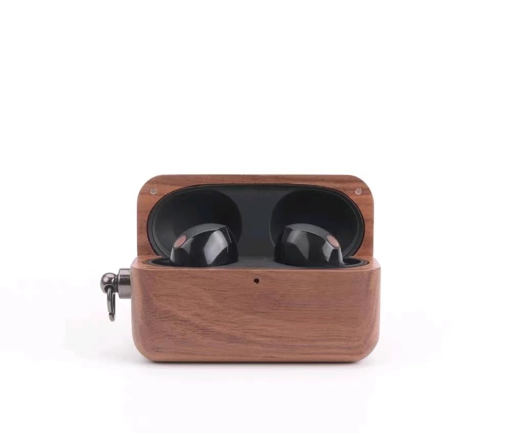 Amazon | SOLYUJ ケース WF-1000XM5対応 本物の木製スタイルケース