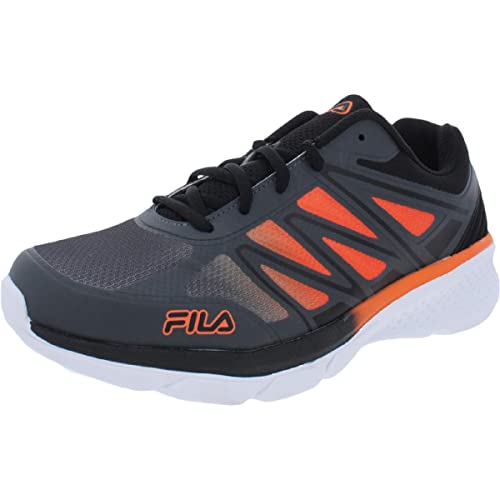 Fila Memory Superstride 3 Dark Shadow Vibrant Orange Black 8 D (M)