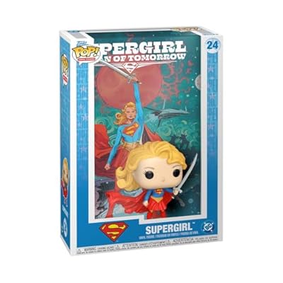 Funko Pop! Comic Cover: DC- Supergirl - Figura de Vinilo Coleccionable - Idea de Regalo - Mercancía Oficial - Juguetes para niños y Adultos - Figura Modelo para coleccionistas y exhibición | Ya disponible en tu tienda friki favorita! En mundofriki.es!