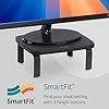 Kensington Monitor Stand - Small Ergonomic Screen Riser (W300 x D249 x H42 mm) with SmartFit System - Black (K52785WW) #1