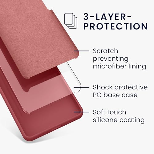 Kwmobile Schutzhülle für Samsung Galaxy S22 Silikon Case