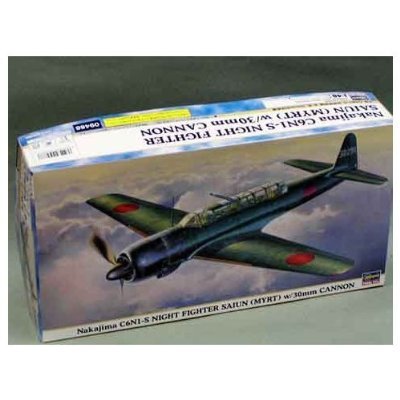 Amazon | ハセガワ 1/48 中島C6N1-S 夜間戦闘機 彩雲 30mm砲搭載機