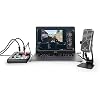 IK Multimedia iRig Stream Mic USB Condenser Microphone with Integrated Audio Interface -Podcast, Gaming for pc, Streaming Plus Audio Mixer