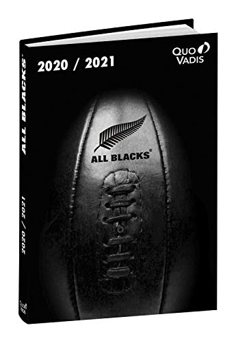 Quo Vadis 0292034Q All Blacks TEXTAGENDA - Agenda escolar diaria 12 x 17 cm, diseño de globo, año 2020-2021