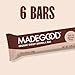 MadeGood Chocolate Chip Granola Bars, 6 Healthy Snack Bars, 0.85 oz Each