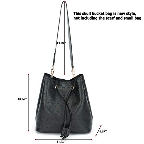 Womens Hobo Tote Bag Leather Shoulder Bag For Women Bucket Bag Hobo Handbag Fit For Dating, Working, Shopping #TOP1