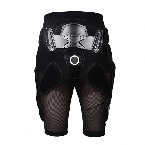 QGGESY-Herren-Motorrad-Reitpanzerhose-Bequeme-und-atmungsaktive-Gesaessschutz-Sporthose-fuer-den-Aussenbereich-Skating-Anti-Fall-Schutzausruestung