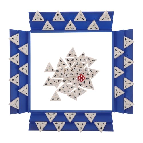 Jeu de dominos de voyage triangulaire et nomade pour toute la famille