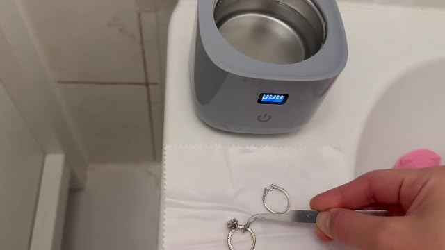 초음파 클리너 45kHz, 200ml 초음파 클리너, 라이트 브라운 그라데이션 — 사진 7