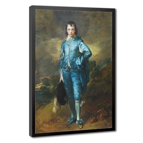 Portrait de Jonathan Buttall Le Garçon en bleu Impression sur toile 40 cm pour bureau