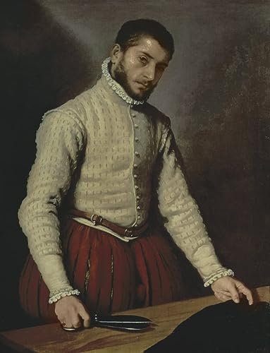 Moroni Portrait d'homme tableau sur toile pour habiller un grand mur vide avec élégance