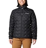 Columbia Damen Delta Ridge 2 Daunenjacke Puffer Daunenjacke Schwarz Large