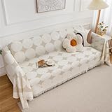 Fansu Chenilla Funda de sofá Toalla, Multiusos Minimalismo Manta Sofa Plaid para Cama Funda Protectora de Sofás Toalla Cubre Sofà Cubierta de Sofá para Hogar, Oficina (180x300cm,I)