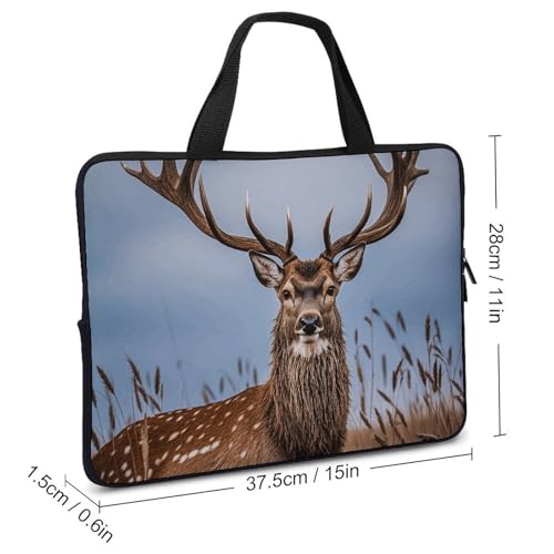 Sac ordinateur 15" cerf抗震保护单肩包