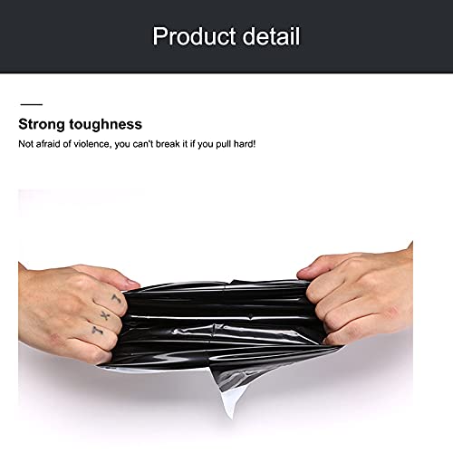 Envelop Mailers 100 stuks zelfklevende expresszak ondoorzichtig PE plastic witte envelop opbergtas 16 * 22 CM - Afbeelding 3