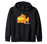 The Simpsons Blinky Three-Eyed Nuclear Fish Center Icon Zip Hoodie